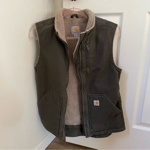 Women’s Carhartt Sherpa lined Work Vest